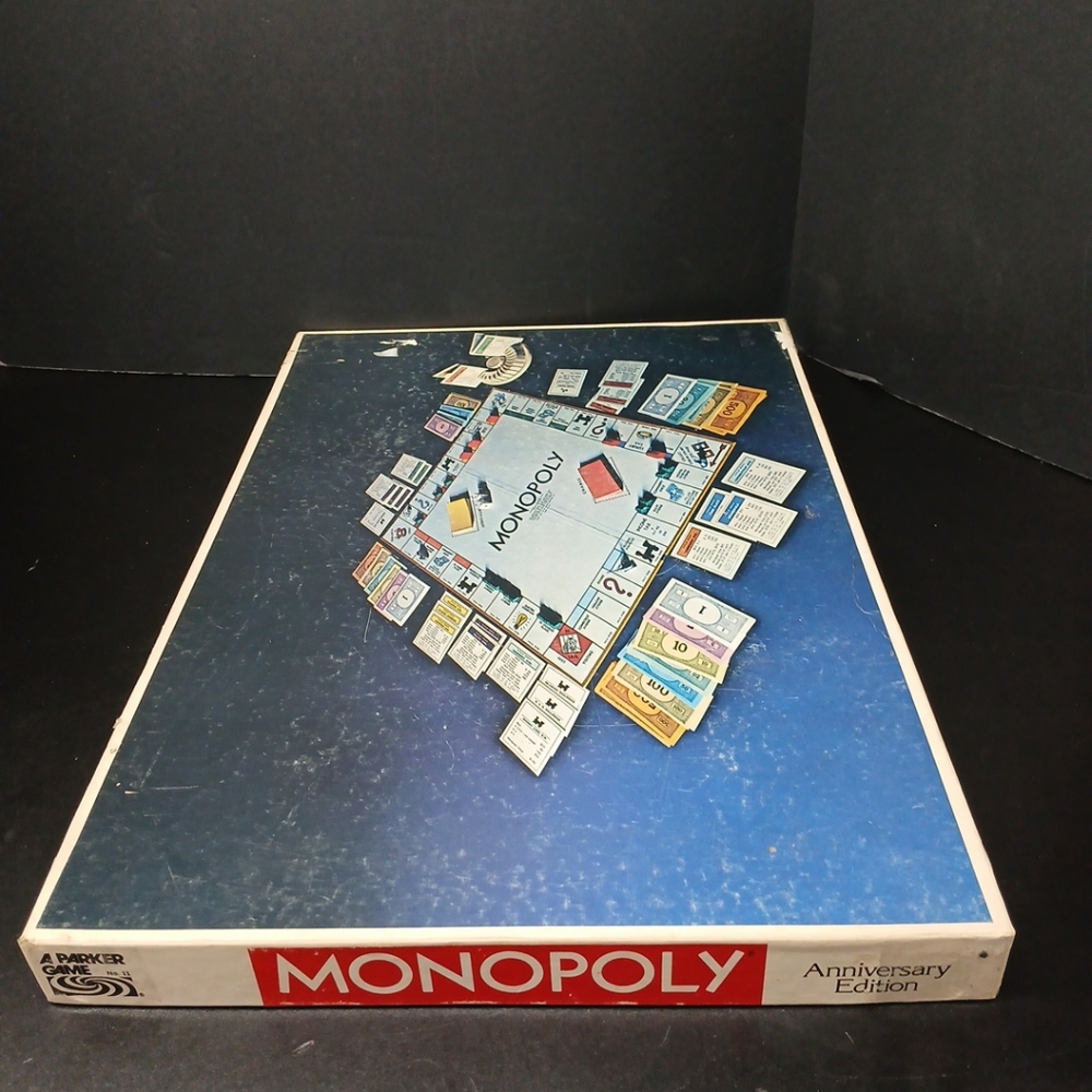 Vintage Monopoly 40th Anniversary Edition 100% Complete w/ Original Pieces, 1978 - Picture 5 of 6